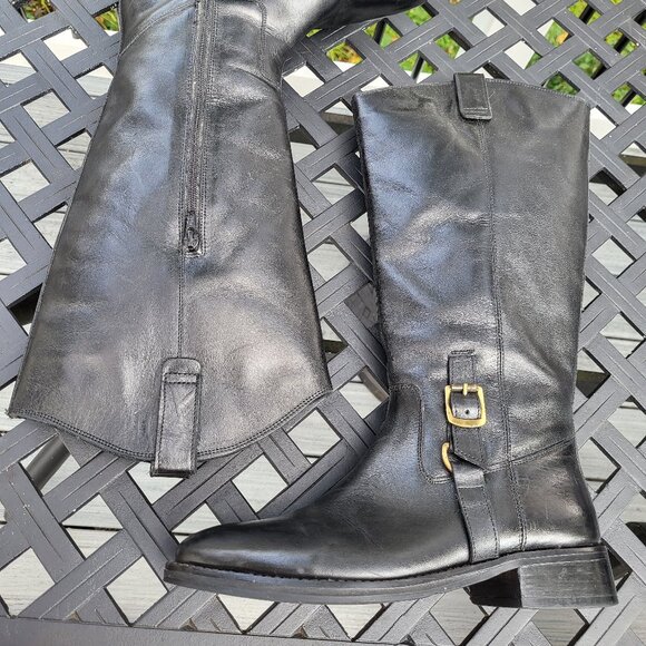 Eddie Bauer Black Riding Boots - Picture 1 of 5